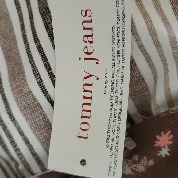 Rare Vintage Tommy Jeans Junior Top XS New! - Picture 8 of 8